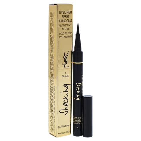 ysl eyeliner effet faux cils shocking review|Yves Saint Laurent Effet Faux Cils Cream Eyeliner .